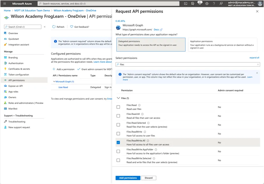 Office365_OneDrive_Wilson Academy FilesReadWrite All.png