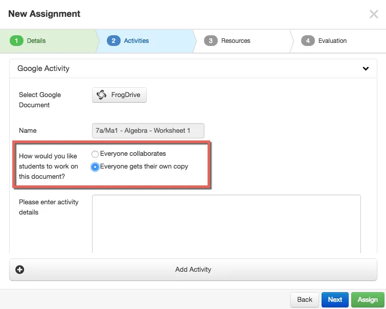 9Google_Activity_Widget_Assignment_Activities_FrogDrive_Display_2.jpg