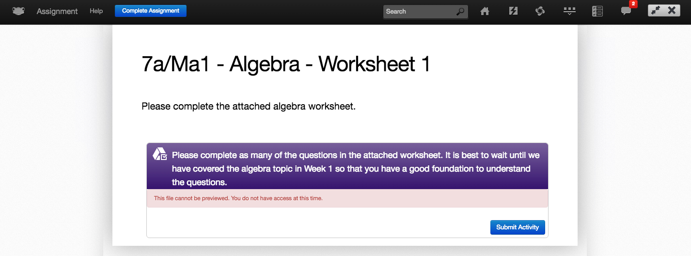 stu3Google_Activity_Widget_Student_Assignment_Display_Error.jpg